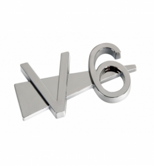 Emblema cromato"v6"