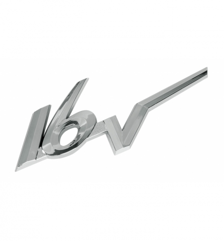 Emblema cromato "16v" Emblema cromato "16v"