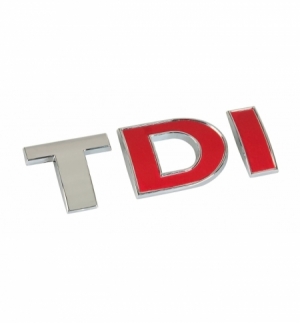 Emblema cromato "tdi"