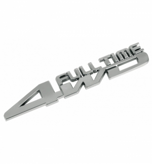 Emblema crom."FULL-time 4wd"