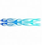 Car tattoo 8 620x120mm.blu