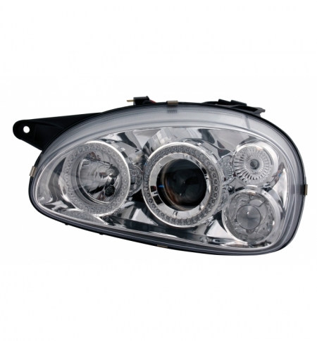 Cp.fari ant. ANGEL eyes  opel corsa b 9400 3 5p,crom