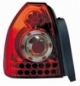 Cp.fari pos performance led  honda civic 3d rosso 9501