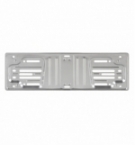 Portatarga anteriore in alluminio