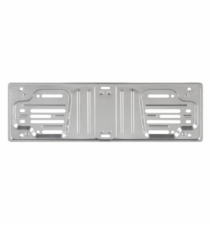 Portatarga anteriore in alluminio