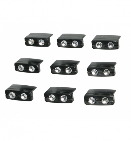 Set 9 twin crystal bits Set 9 twin crystal bits