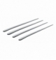 Decorazioni adesive cromate per specchietti