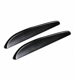 Bumper flaps  s  carbon texture