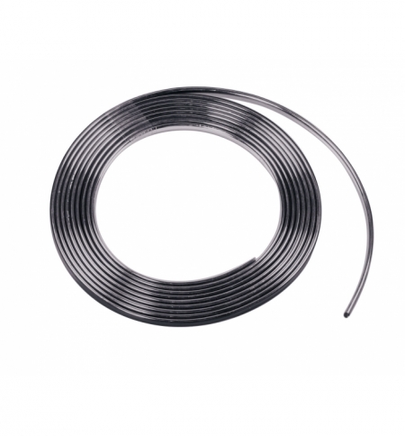 Profilo cromato-nero 25mm rotolo da 25m Profilo cromato-nero 25mm rotolo da 25m