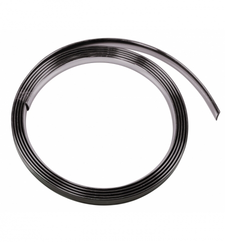 Profilo cromato-nero 39mm rotolo da 25m Profilo cromato-nero 39mm rotolo da 25m