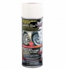 Rifinitura a smalto lucido dei cerchi in lega, rosso