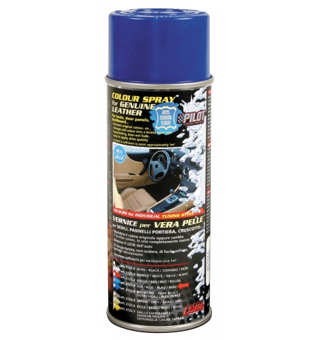 Vernice per interni in vera pelle, blu Vernice per interni in vera pelle, blu