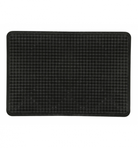 Tappetino club in pvc nero 51x34cm Tappetino club in pvc nero 51x34cm