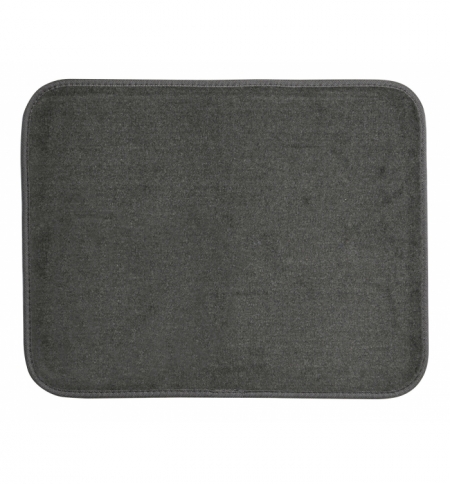 No-slip carpet-pad l37x47cm grigio scuro