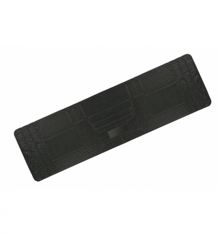 Tappeto posteriore maxi in pvc nero (con ponte) Tappeto posteriore maxi in pvc nero (con ponte)