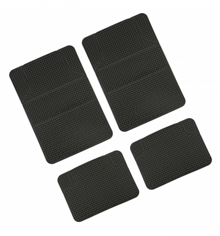 Serie tappeti california in pvc nero Serie tappeti california in pvc nero