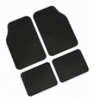 Set tappeti  drena-4  in pvc nero