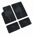 Set tappeti unifit neri