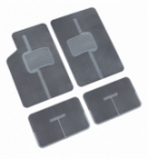 Set tappeti  unifit  grigi
