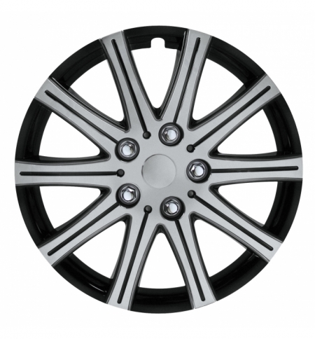 Sr.calotte c-124 de-luxe 14 argento-nero Sr.calotte c-124 de-luxe 14 argento-nero