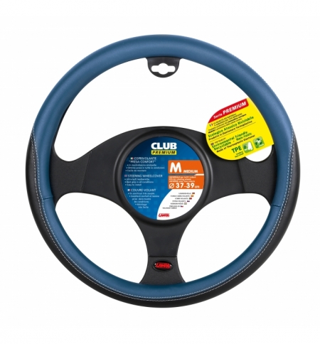 Coprivolante tpe "club" premium "m" 37-39cm, nero+blu Coprivolante tpe "club" premium "m" 37-39cm, nero+blu