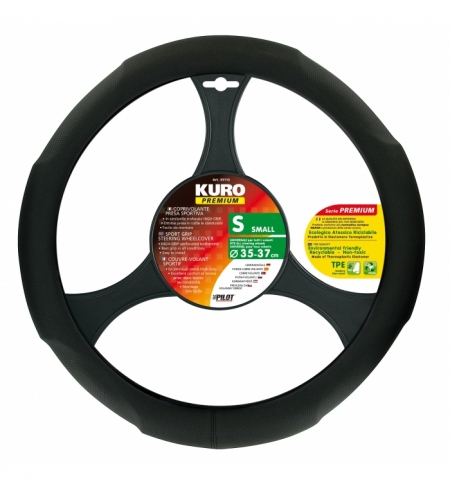 Coprivolante tpe "kuro" premium "s" 35-37cm nero