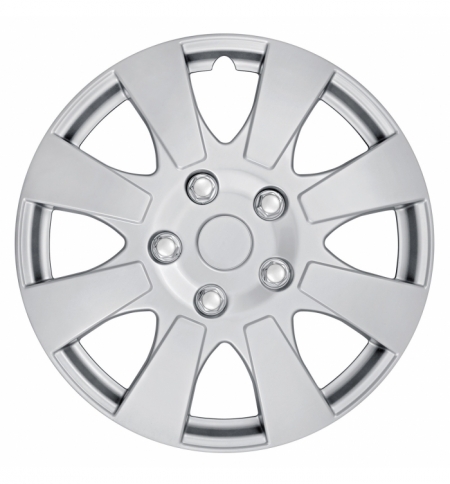 Sr.calotte c-137 de-luxe 15" silver