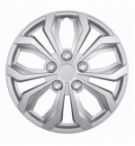 Sr.calotte c-138 de-luxe 16" silver