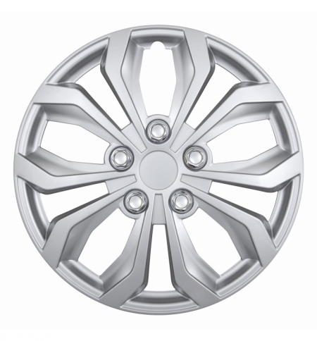 Sr.calotte c-138 de-luxe 16" silver