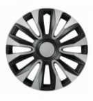 Sr.calotte "avalone" 16" silver black