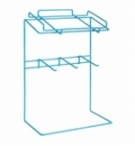 Espositore magic-cup da banco in metallo vuoto