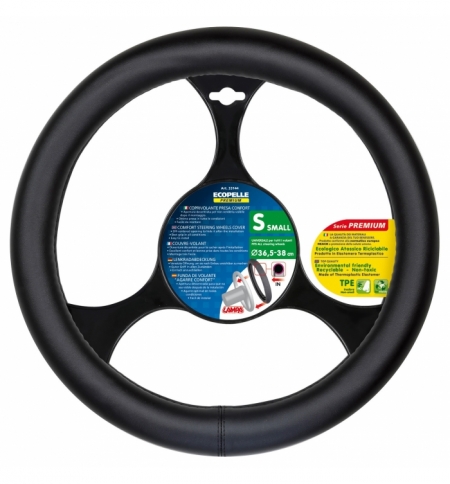 Coprivolante tpe  eco-pelle  premium  s  36,5-38cm nero