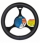 Coprivolante tpe  eco-pelle  premium  m  38-39,5cm nero