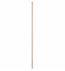 Manico legno naturale h.150cm diam.0,26 senza vite