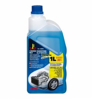 Liquido radiatore "blu" 1lt. Pronto (-20 c) flacone