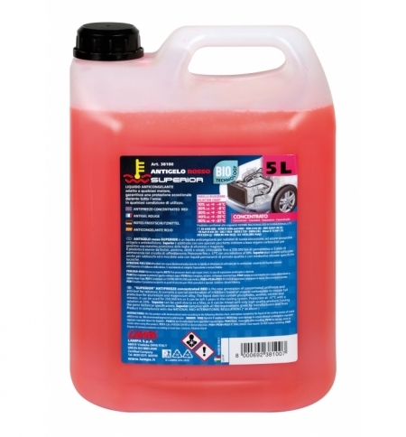 Antigelo"rosso"5000ml concent (-37 c) flacone Antigelo"rosso"5000ml concent (-37 c) flacone