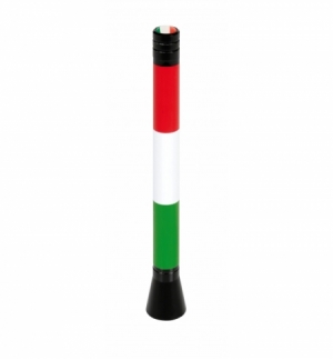 Stelo antenna "flag" 11cm italia