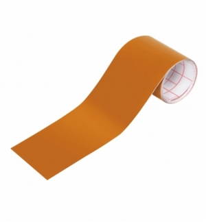 Nastro trasparente arancio per riparaz. Fanali 5x150 cm