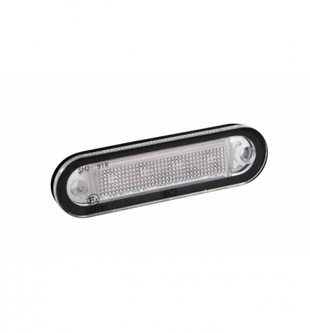 Luce a 4 led ambra "premium flush"