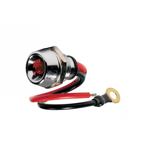 Led ad incasso 12/24v rosso