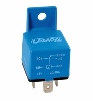 Rele univ.12v-30a 4 contatti