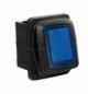 Interruttore impermeabile 12/24v con led blu