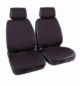 Cp.coprisedili ant.cover-tech similpelle nero+filo rosso