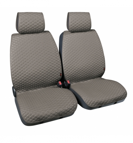 Cp.coprisedili ant.cover-tech s/pelle grigio scuro+filo gri Cp.coprisedili ant.cover-tech s/pelle grigio scuro+filo gri
