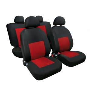 Set fodere"sport"rosso+nero