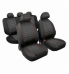 Set fodere "square" rosso