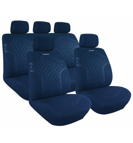 Set fodera "kupra" blu coordinata Set fodera "kupra" blu coordinata