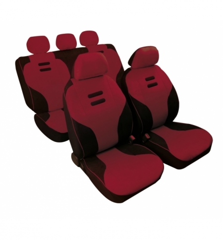 Set fodere"kynox"nero+bordo coordinate, in microfibra Set fodere"kynox"nero+bordo coordinate, in microfibra