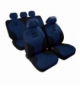 Set fodere"kynox"nero+avio coordinate, in microfibra