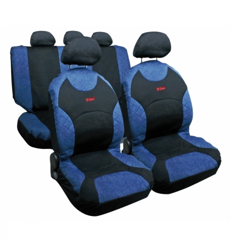 Set fodera "drive-jeans" coprisedile blu